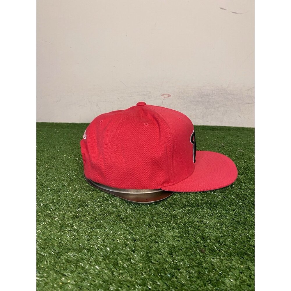 Miami Heat hat cap snap back pink black Mitchell & Ness wool basketball nba mens - Picture 6 of 10